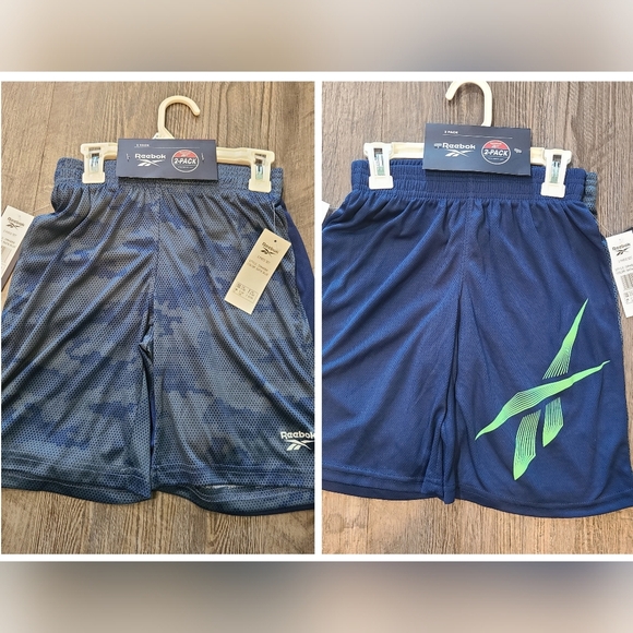 REEBOK Batik Blue 2 Pack for Shortw Size Small/8 - Picture 1 of 6
